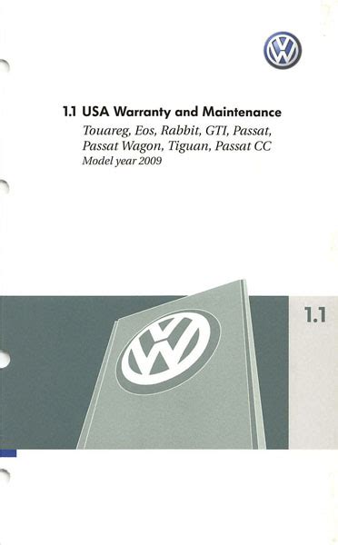 2009 volkswagen passat owners manual pdf PDF